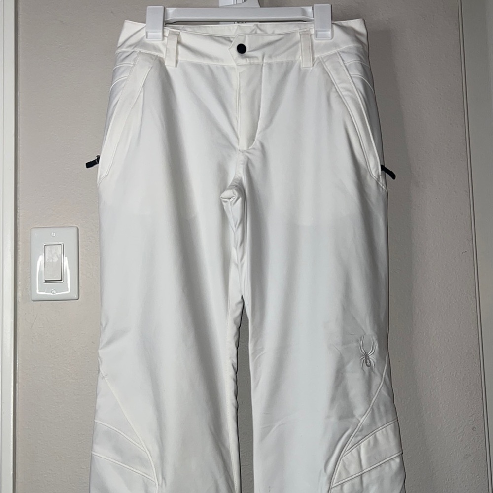 Spyder White Ski Pants
